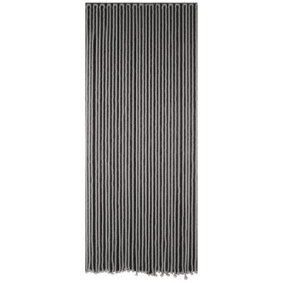 RID.PORT.CORDE COTON TRESS.GRIS 90X200 (Vendu par 1)