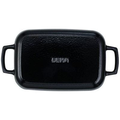 PLAT A FOUR NORI 30X20 FONTE EMMAILLE