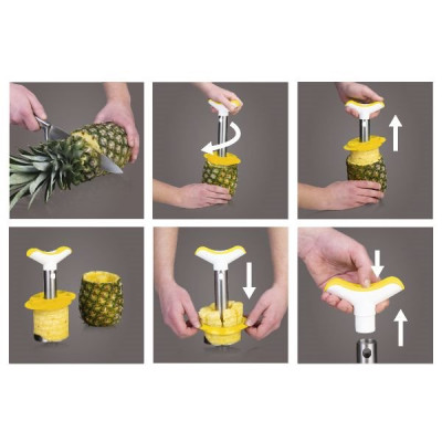 DECOUPE ANANAS E DECOUPE MORCEAUX