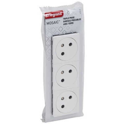 MOSAIC PRISE 3X2P+T PRECABLEE