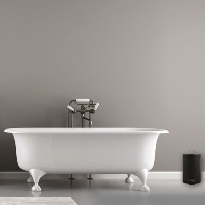 POUBELLE 3L NOIRE AVEC SEAU AMOVIBLE (Vendu par 1)