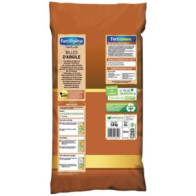 BILLES D'ARGILE 6L        /NC (Vendu par 1)