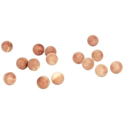 ANTIMITE BILLES EN CEDRE LOT DE 15