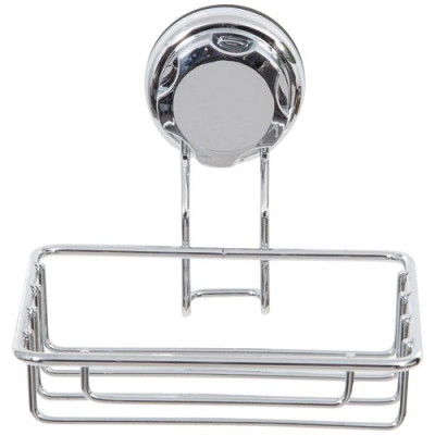 PORTE SAVON/EPONGE VENTOUSE METAL CHRO