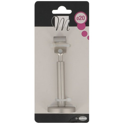 SUPPORT D20 110/150MM CHROME MAT