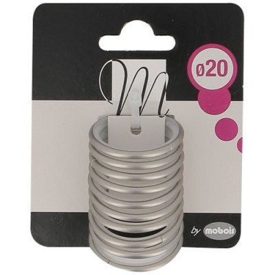 ANNEAU D42 SILENCIEUX CHROME MAT X10