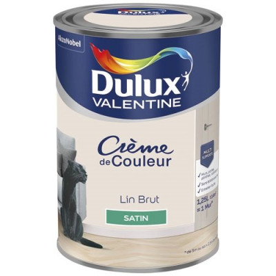 VALENTINE CREME COUL.SAT.1.25L LIN BRU