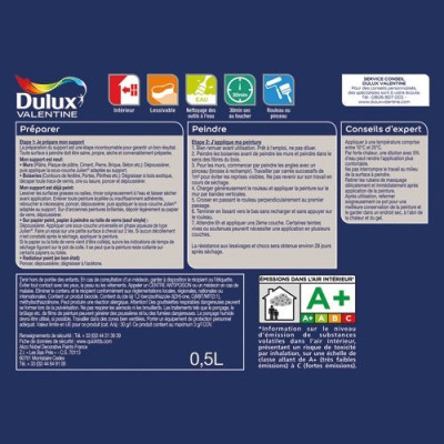 VALENTINE CREME COUL.SAT.0.5L PRUNE