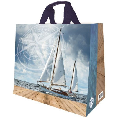 SAC CABAS POLYPRO TISSE VOILE33L (Vendu par 1)
