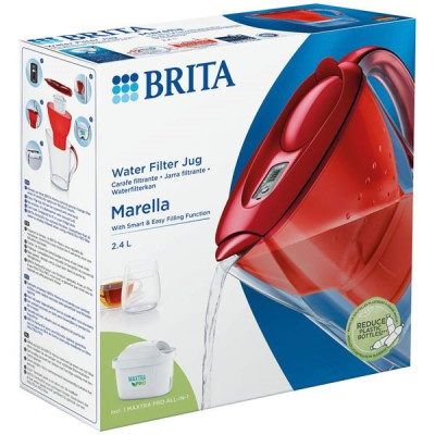 Carafe 2,4 L Rouge - Marella Maxtra Pro All-in-1