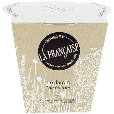 Recharge bougies parfumees 200g le jardin