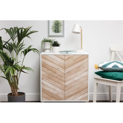 Adhésif Décoratif Bois Chevron 67.5cmx2m