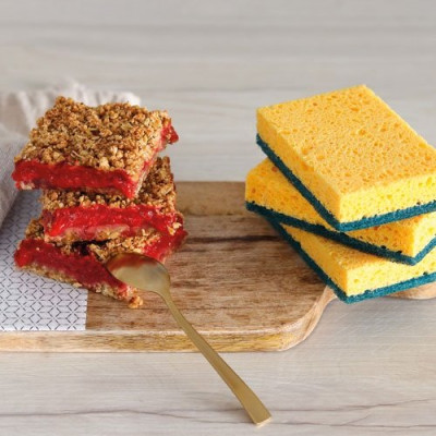 Eponge grattante longue duree x3