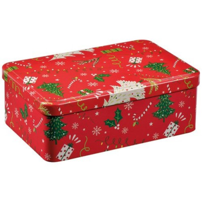 Boîte métal 25 emporte-pièces - Sapins