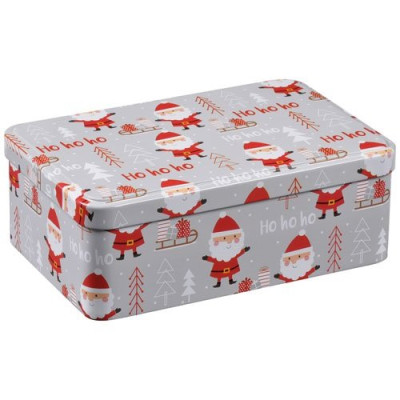 Boîte métal 25 emporte-pièces - Père-Noël