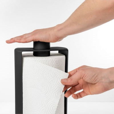 Porte-rouleau essuie-tout Noir - Create Stop