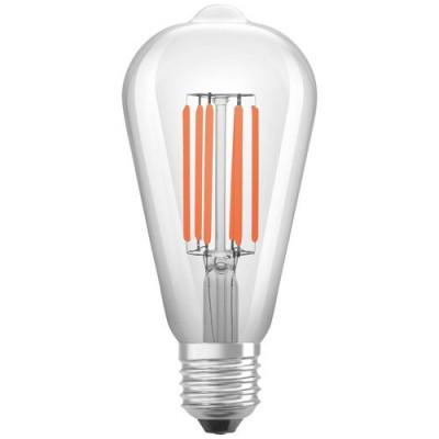 Led edison clair filament 4w e27 blanc chaud
