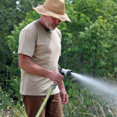 Kit avec pistolet multifonctions raccords universel ø13-19mm