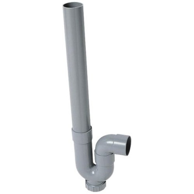 Siphon de machine à laver sortie horizontale 40mm