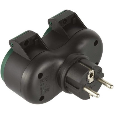 Biplite 3P+T 16A ip44 noire