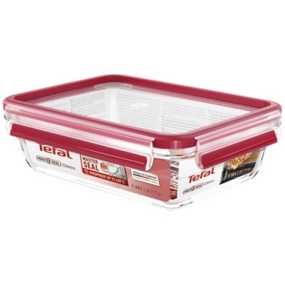 Boîte de conservation rectangulaire 1,1 L - Masterseal Glass