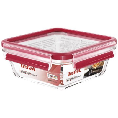 Boîte de conservation carrée 0,8 L - Masterseal Glass