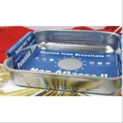 PLAT FOUR HAUT 36X36 INOX ANTI-ADH