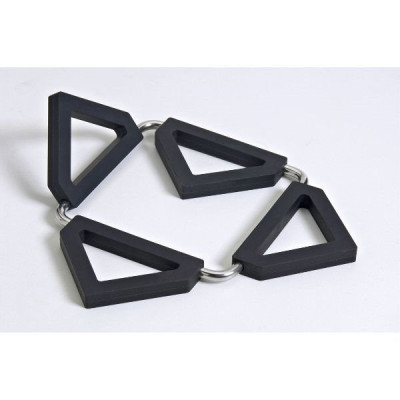 DESSOUS DE PLAT CARRE INOX SILICONE