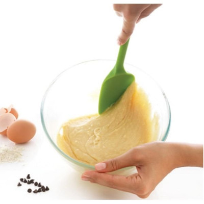 Spatule cuillère silicone Verte