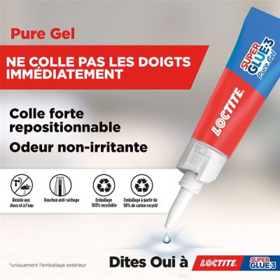 SUPER GLUE3 POWER EASY 3G (Vendu par 1)