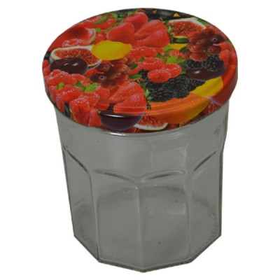 PACK 6 CONFITURIERS 324ML COUVERCLE FR