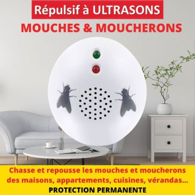 ACTO REPUL.ULTRASON MOUCHE MOUCHERONS (Vendu par 1)