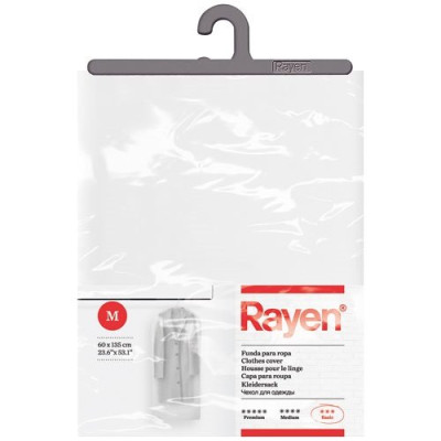 HOUSSE VETEMENT 60X135CM GRISE  2031 (Vendu par 1)