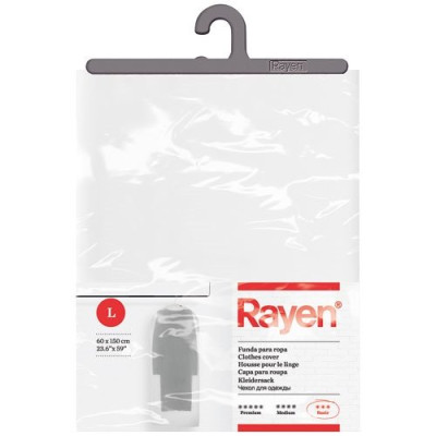 HOUSSE VETEMENT 60X150CM GRISE  2032 (Vendu par 1)