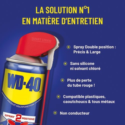 WD 40 33034 WD 40 Pulvérisateur 2 Positions, 500 ml