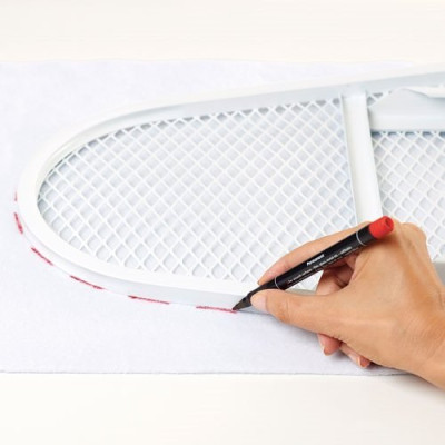 MOLLETON REP. 130X40CM DECOUPABLE (Vendu par 1)