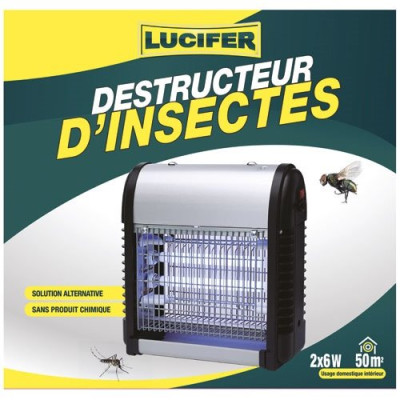 DESTRUCTEUR D'INSECTES 2X6W     67 (Vendu par 1)