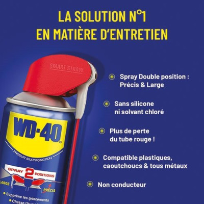 WD 40 400ML DOUBLE SPRAY (Vendu par 1)