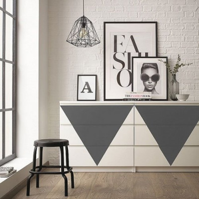 ADHESIF UNI MAT GRIS 2MX67.5CM