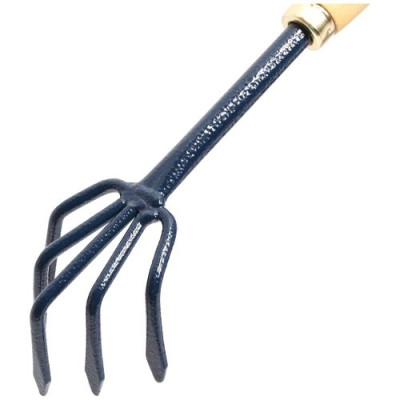 GRIFFE A FLEURS 5 DENTS MANCHE BOIS (Vendu par 1)