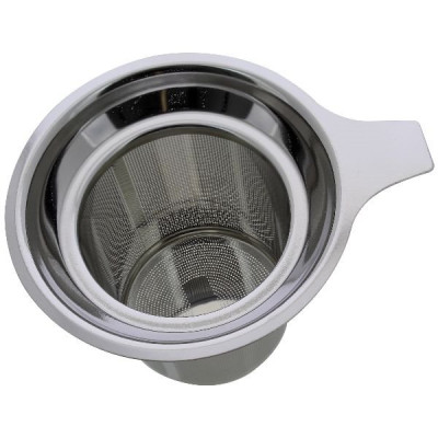 TISANIERE 475 ML GRIS COUVERCLE BOIS