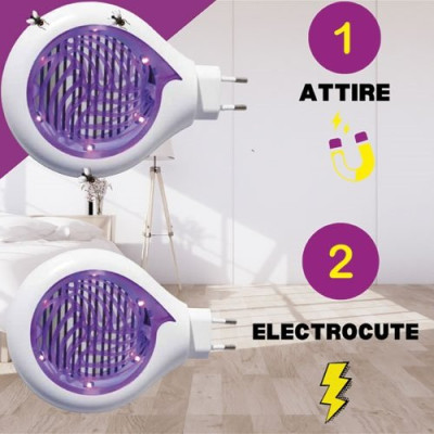 ACTO GRILL INSECTES LAMPE LED UV (Vendu par 1)