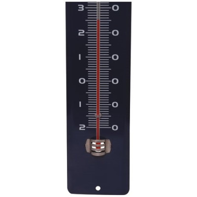 THERMOMETRE METAL BLEU ROI 30CM (Vendu par 1)