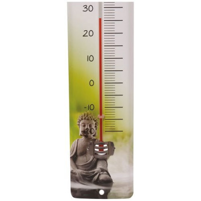 THERMOMETRE ZEN BOUDDHA 30CM (Vendu par 1)
