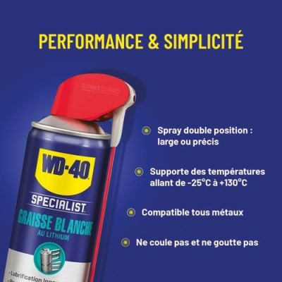 WD40 SPECIALIST GRAISSE BLC LITH 400ML