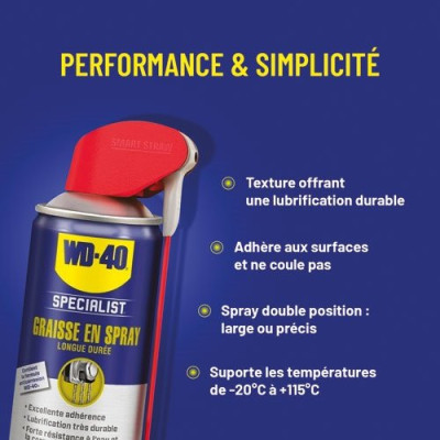 WD40 SPECIALIST GRAISSE L.D 400ML