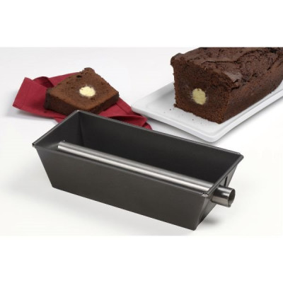 MOULE CAKE 25CM ACIER REVETU INSERT
