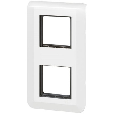 SUP.+PLAQ 2X2MOD V BLC MOSAIC