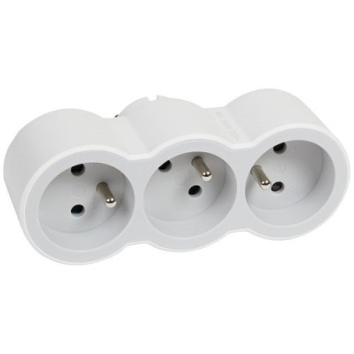 TRIPLITE FB 3X2P+T STD FRONT. BLC/GRIS