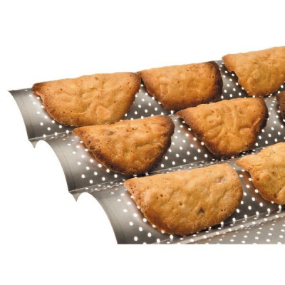 MOULE 4 BAGUETTES/TUILES PERFORE MOKA
